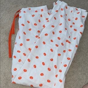 Pumpkin Patterned PJ Pants